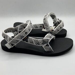 Teva Universal Mosaic Black Slides